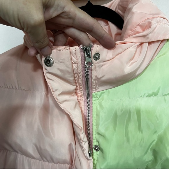 Olivia Rubin Misha Puffer in Colorblock Pastel - Picture 4 of 15